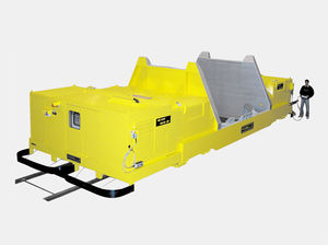 carrello su guida di scorrimento