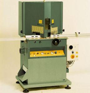 troncatrice a due teste per metalli