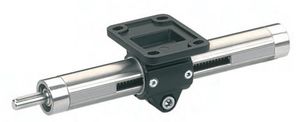 unità lineare elettrica / manuale / a vite trapezia / compatta