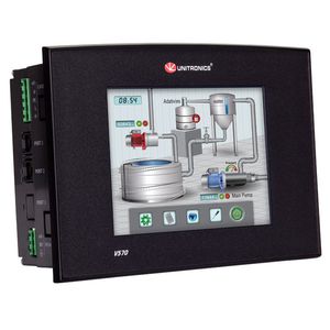 PLC con HMI con touch screen integrato 1