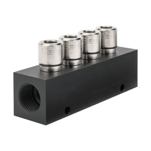 manifold in alluminio anodizzato