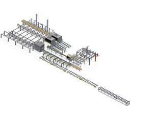 linea di produzione per legno