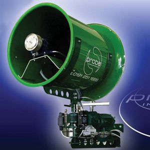 cannone nebulizzatore per l'abbattimento delle polveri