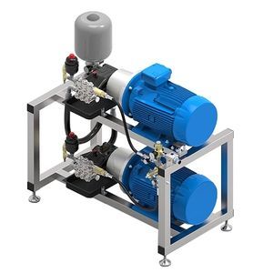 sistema di lavaggio ad acqua