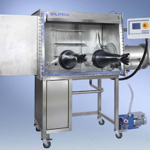 glove box in acciaio inox