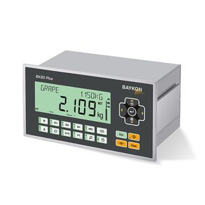 indicatore di peso digitale / ad incastro / IP65 / programmabile