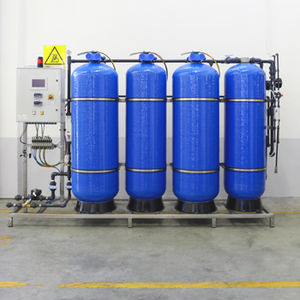 stazione di demineralizzazione tramite resine scambiatrici di ioni
