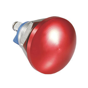 pulsante con testa a fungo