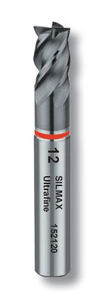fresa integrale / a 4 denti / a gambo cilindrico