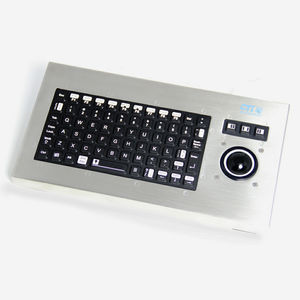 tastiera da ufficio / a tasti meccanici / 101-104 tasti / con trackball