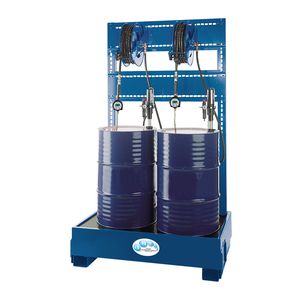 stazione di distribuzione per olio