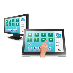 monitor LCD / con touch screen multitouch / con retroilluminazione a LED / 21.5