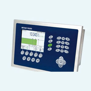 indicatore di peso digitale / display LCD / ad incastro / robusto