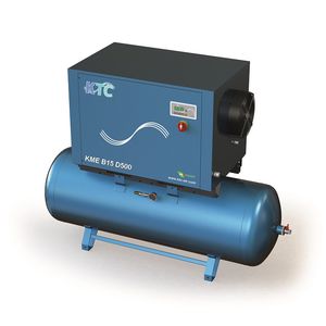 compressore d'aria / fisso / con motore elettrico / a vite