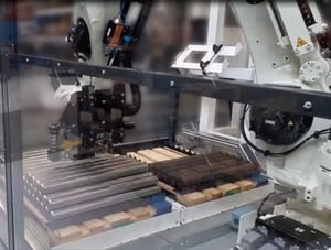 cella robotizzata di pallettizzazione 1