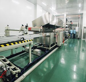 linea di estrusione di pannelli in vetro acrilico