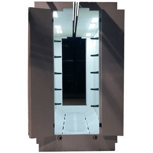 cabina di verniciatura a polvere aperta