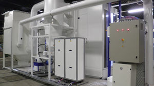 linea di verniciatura a polvere