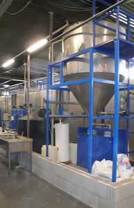 microimpianto di depurazione delle acque reflue per batch