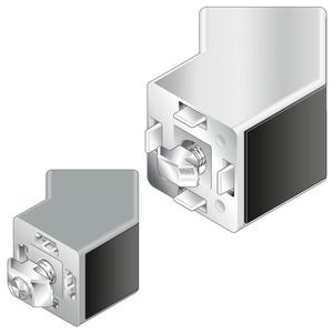 connettore di profili 45°