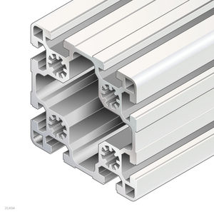 profilo in alluminio anodizzato