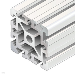 profilo in alluminio anodizzato