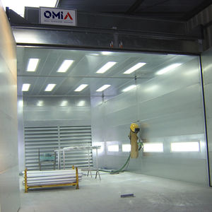 cabina di verniciatura per metallizzazione 1