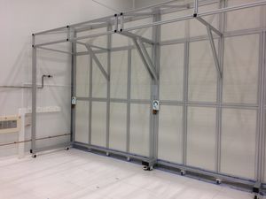 cabina a flusso laminare orizzontale 1