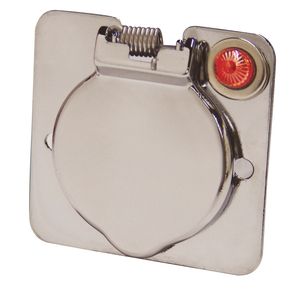 indicatore luminoso montato su pannello