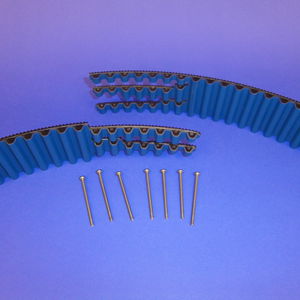 cinghia dentata / in carbonio / ad uso industriale / elastica