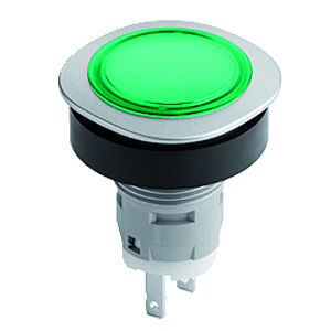 indicatore luminoso montato su pannello