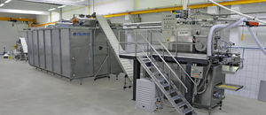linea di produzione di pasta secca