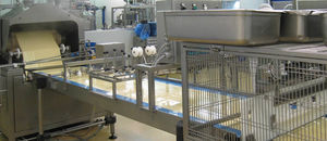 linea di produzione di pasta fresca