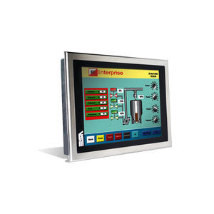 HMI con touch screen resistivo a 5 fili