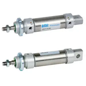 Cilindro Pneumatico Heschen TN16-150 - Doppio Effetto, Foro 16mm, Corsa 150mm, Con Magnete - Foto 8