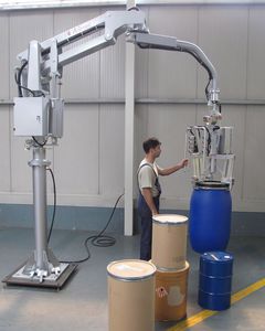 manipolatore per l'industria plastica