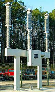 interruttore automatico isolato al gas