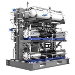 stazione di compressione per gas di idrogeno