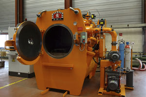 forno di tempra con gas