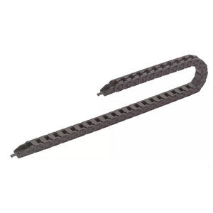 catena portacavi con traversini apribili a scatto