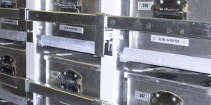 scaffalatura per magazzino di stoccaggio