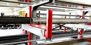 scaffalatura per movimentazione