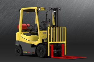 carrello elevatore con motore diesel