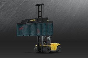 porta-container carrello elevatore