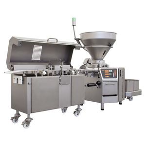 linea di produzione di carne tritata di taglio / con porzionatura