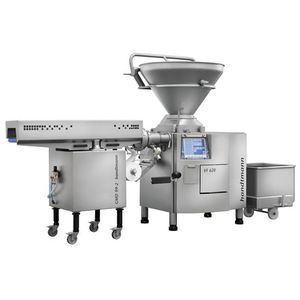 linea di produzione di carne tritata di controllo / di riempimento / con porzionatura / di pesatura