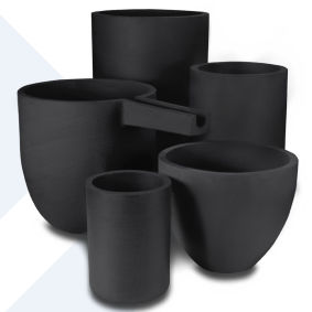 crogiolo ceramica / in carburo di silicio