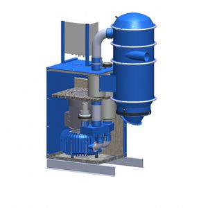 aspiratore di trucioli / elettrico / industriale / fisso