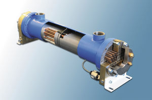 scambiatore di calore a fascio tubiero / liquido/liquido