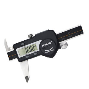 Calibro Digitale LCD 150mm In Fibra Di Carbonio - Righello Elettronico Per Misure Precise, Risoluzione 0,1 Mm